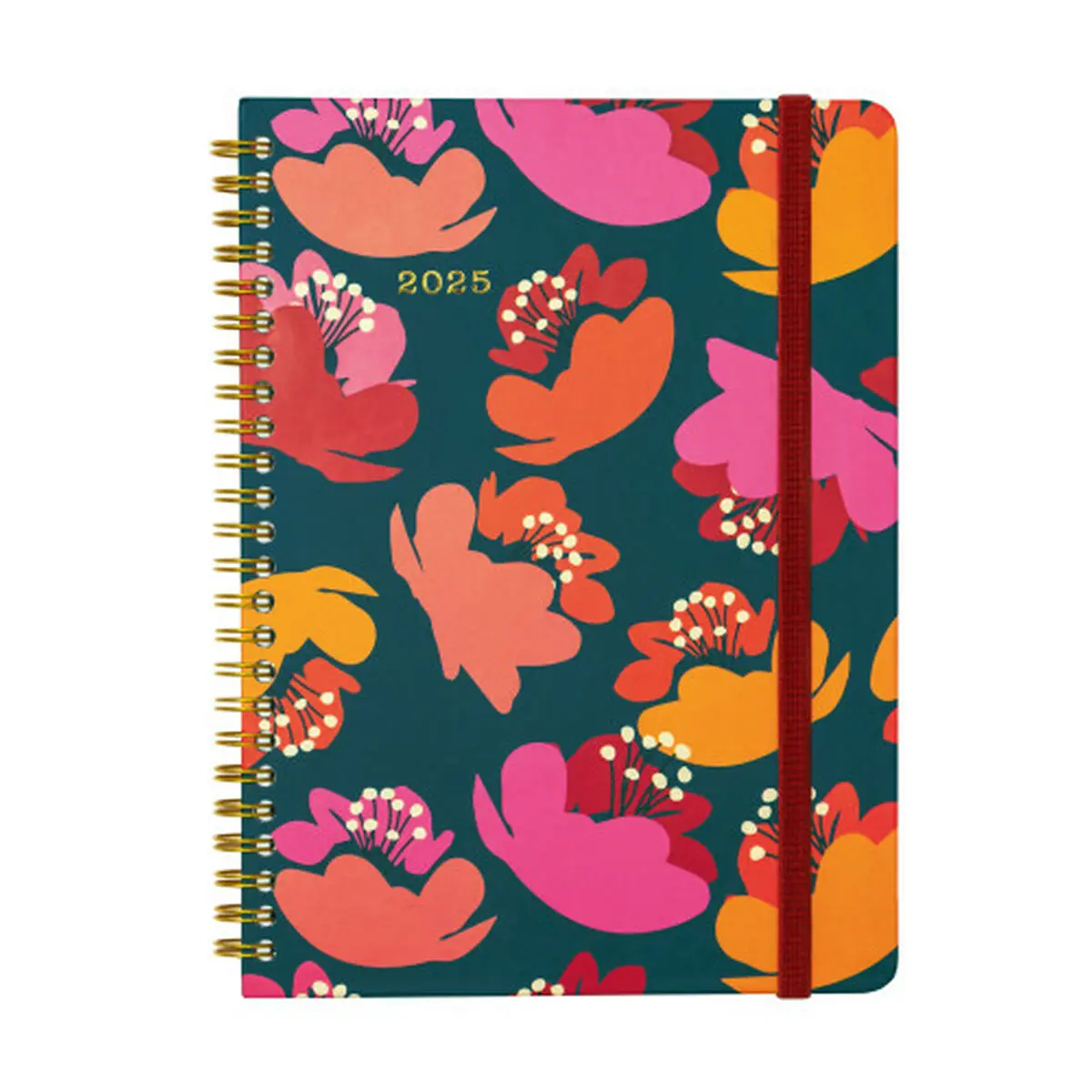 Agenda Finocam YOU A5 15,5 x 21,2 cm 2025 Floreale