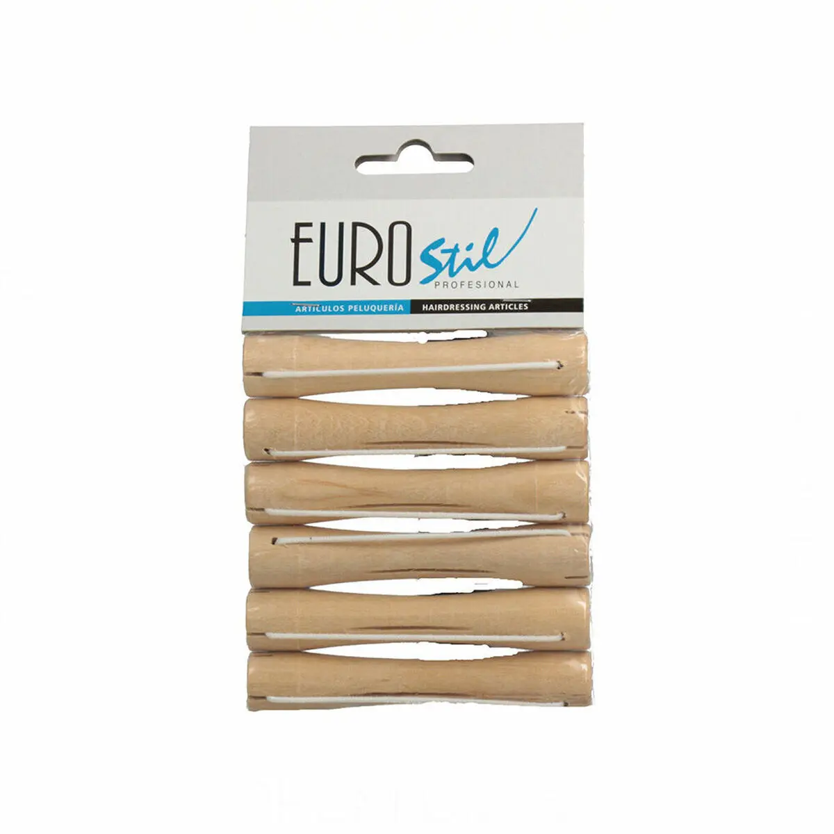 Bigodini Eurostil Bigudis Madera