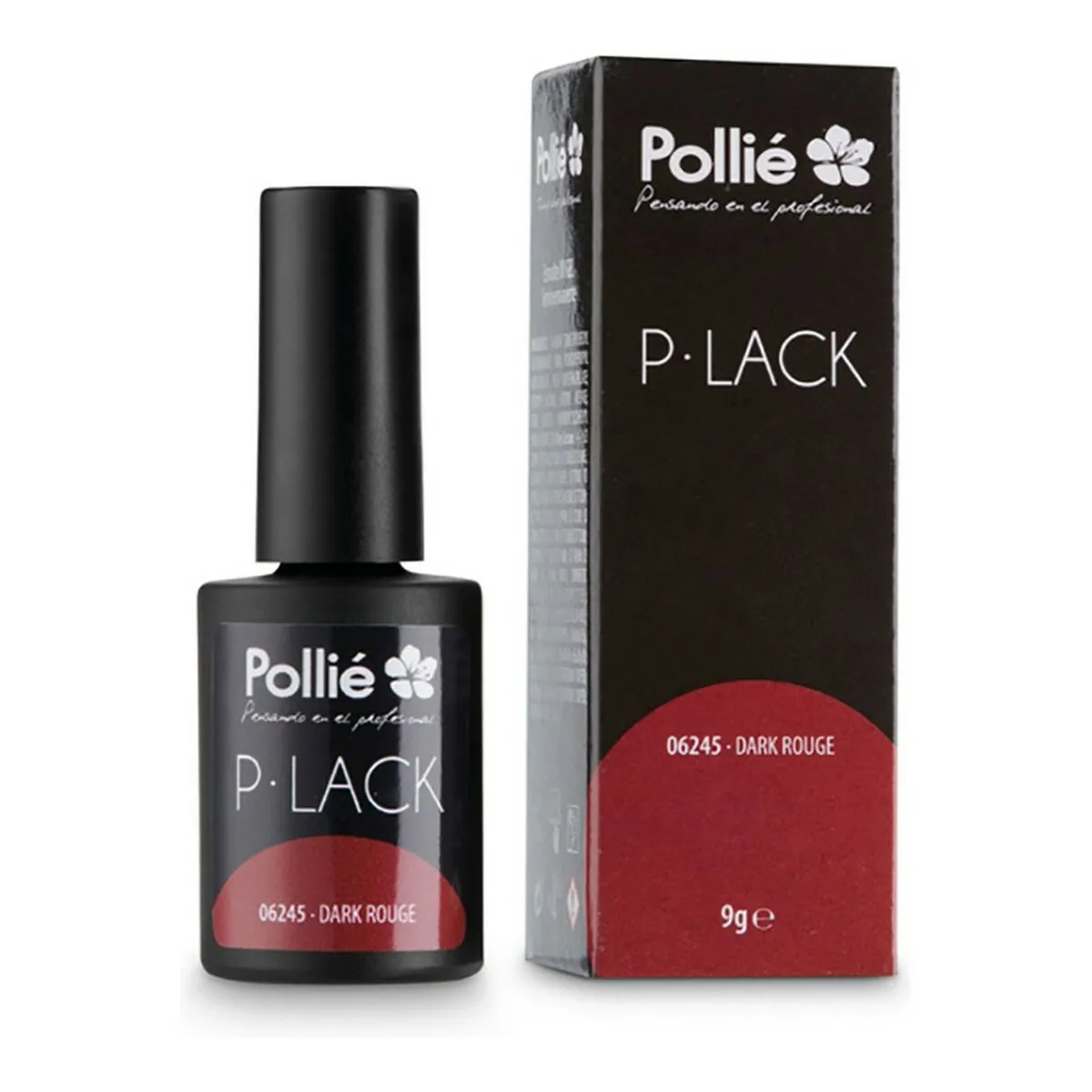 Smalto Semipermanente P-Lack Eurostil DARK ROUGE Dark Rouge (9 gr)