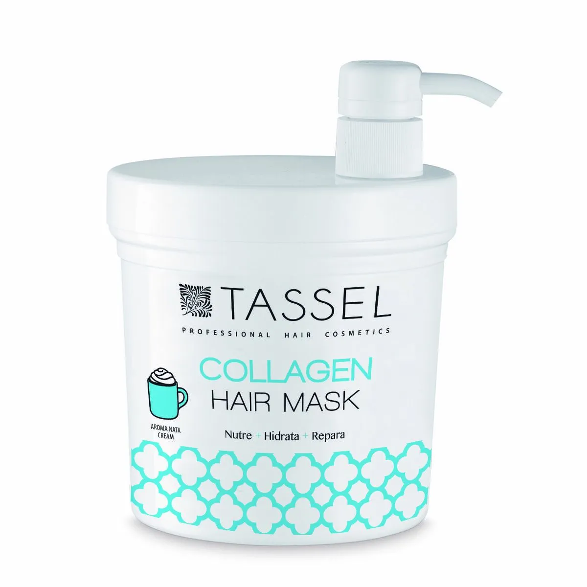 Maschera per Capelli Eurostil Tassel 1 L Panna