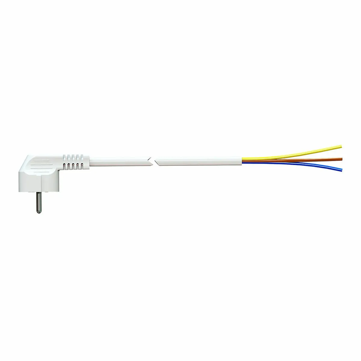 Cavo di Alimentazione Solera 7000/5 Schuko 4,8 mm 250 V 16 A Bianco 3 x 1,5 mm 5 m