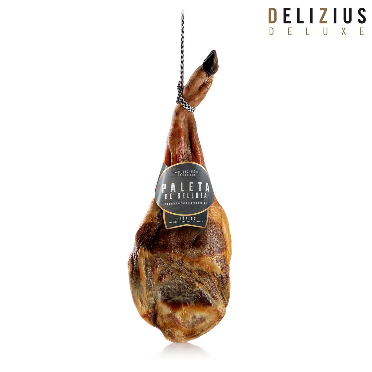 Spalla di Prosciutto Iberico  di Bellota Delizius Deluxe 5-5,5 Kg