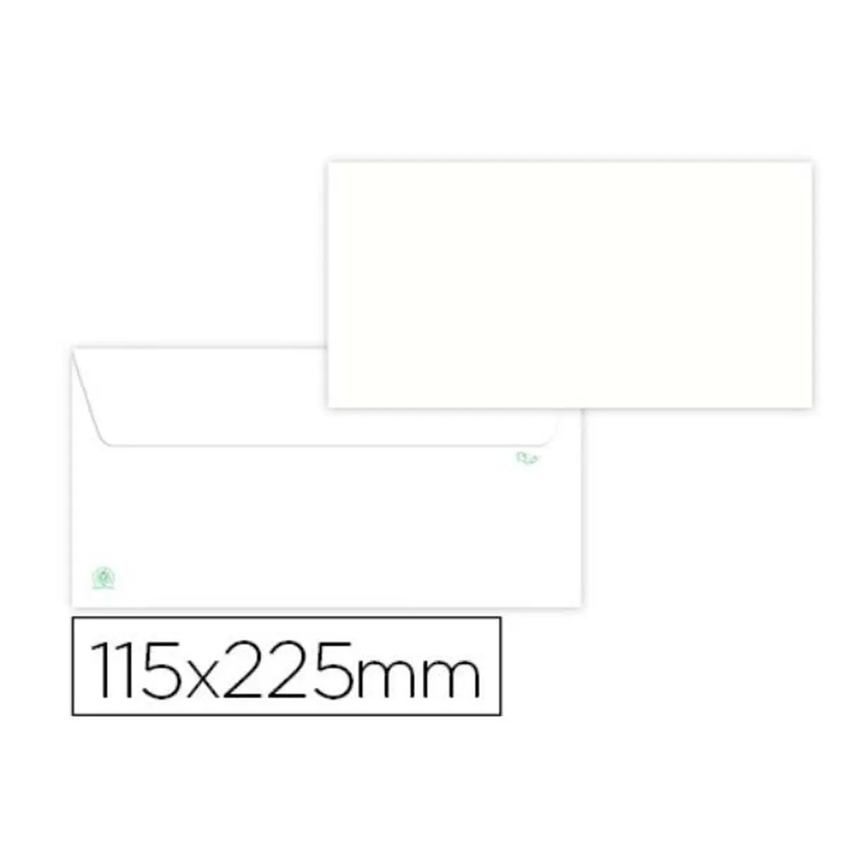 Buste Liderpapel SL37 Bianco Carta 115 x 225 mm (250 Unità)