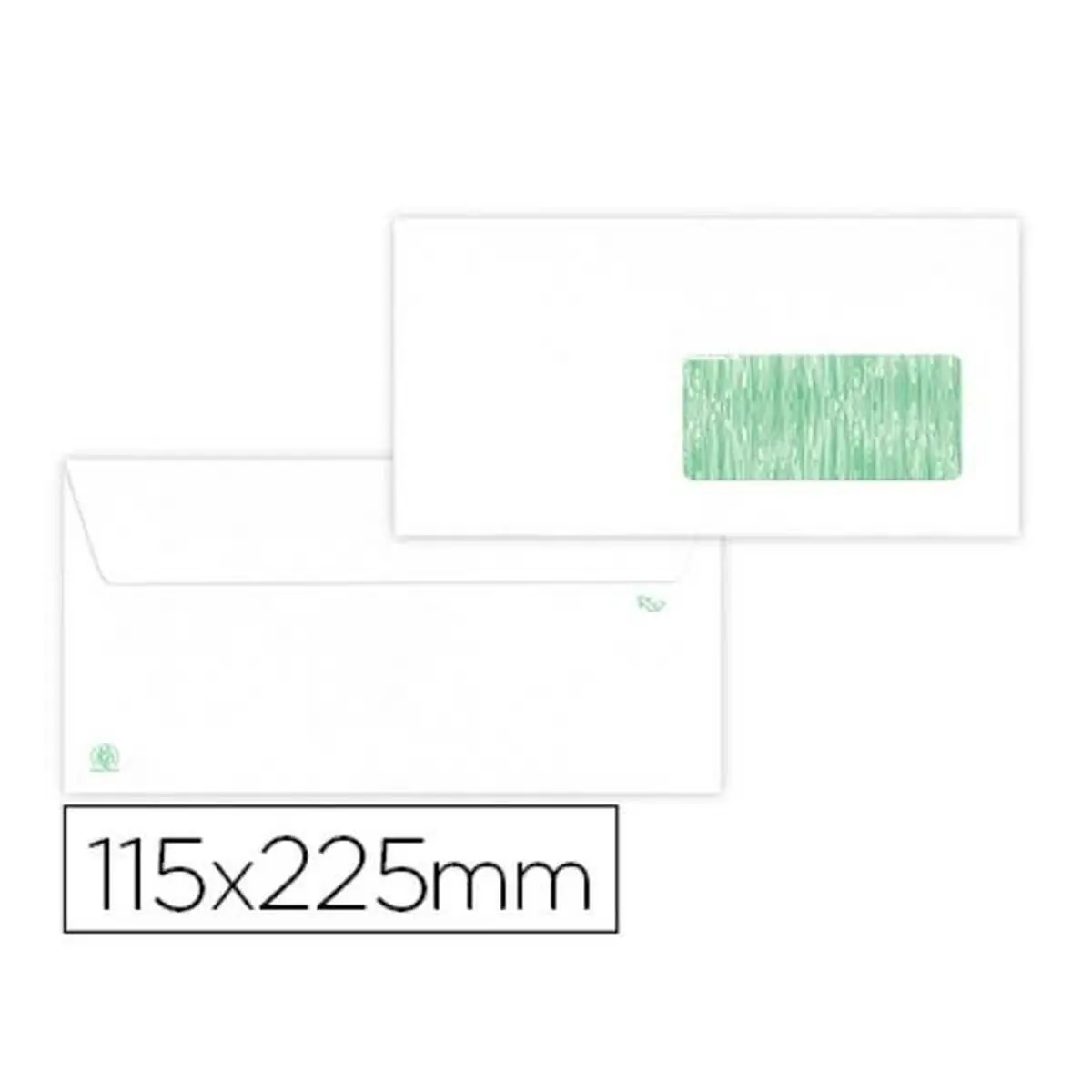 Buste Liderpapel SL38 Bianco Carta 115 x 225 mm (25 Unità)