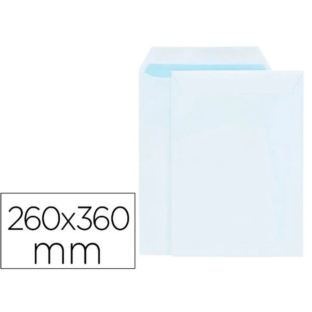 Buste Liderpapel SL39 Bianco Carta 260 x 360 mm (250 Unità)