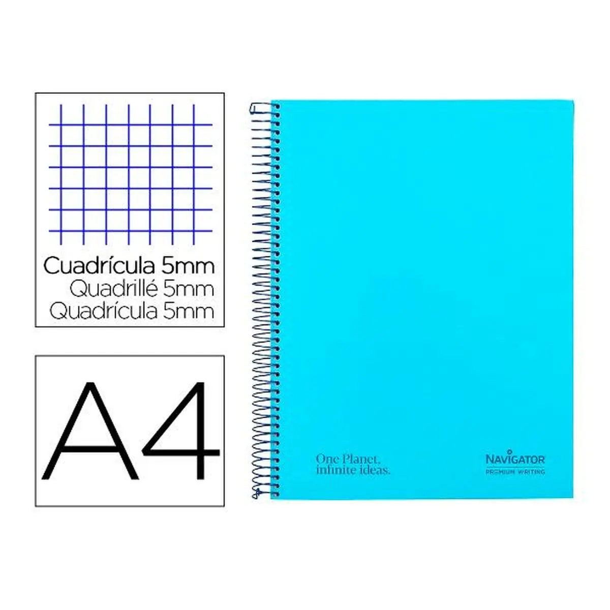 Quaderno Navigator NA18 A4 80 Pagine