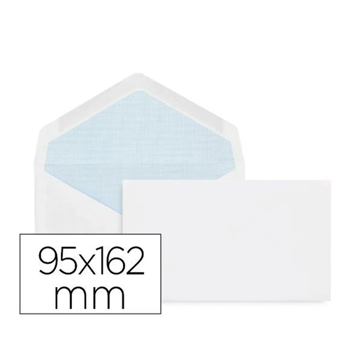 Buste Liderpapel SO02 Bianco Carta 95 x 162 mm (25 Unità)