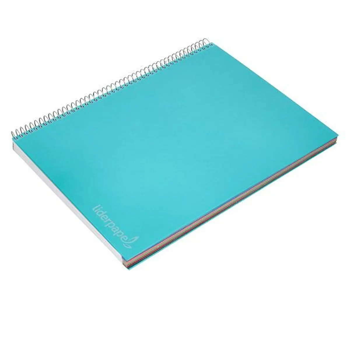 Quaderno Liderpapel BA27 Celeste A4 140 Fogli