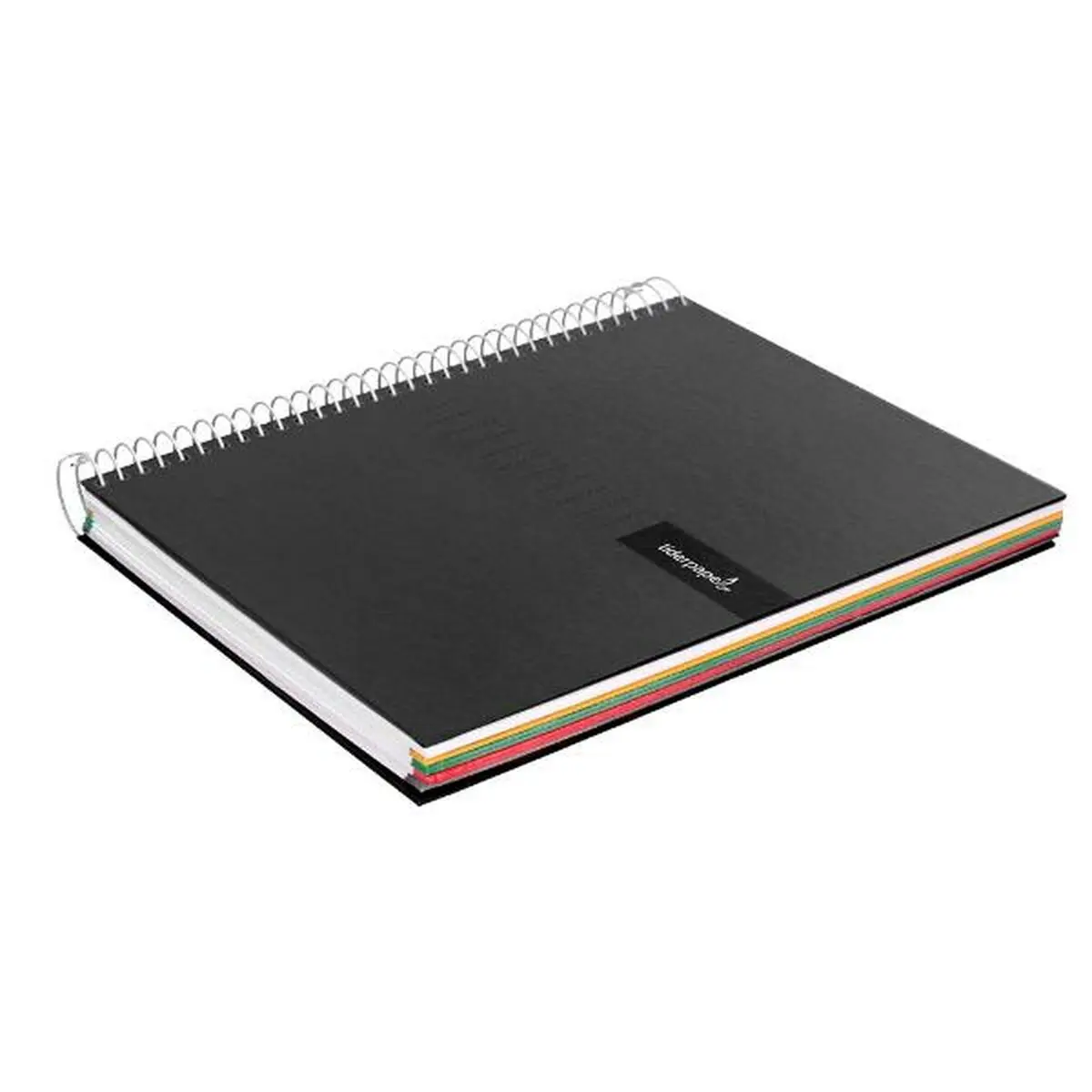 Quaderno Liderpapel BJ25 Nero A5 120 Fogli