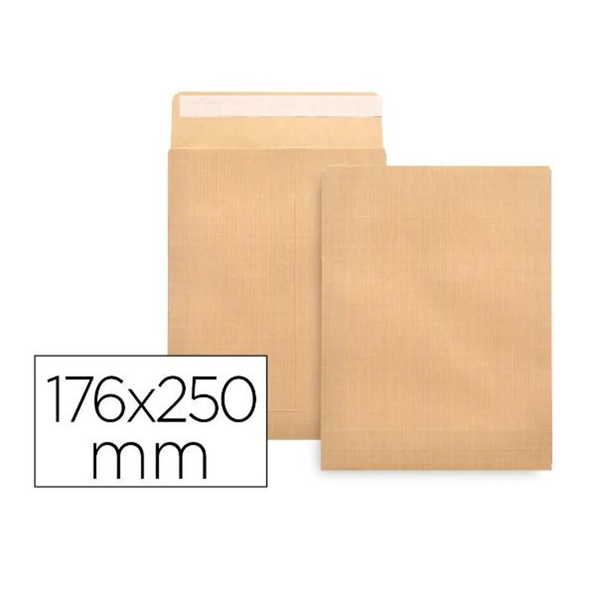 Buste Liderpapel SB57 Arancio Carta 176 x 250 mm (25 Unità)