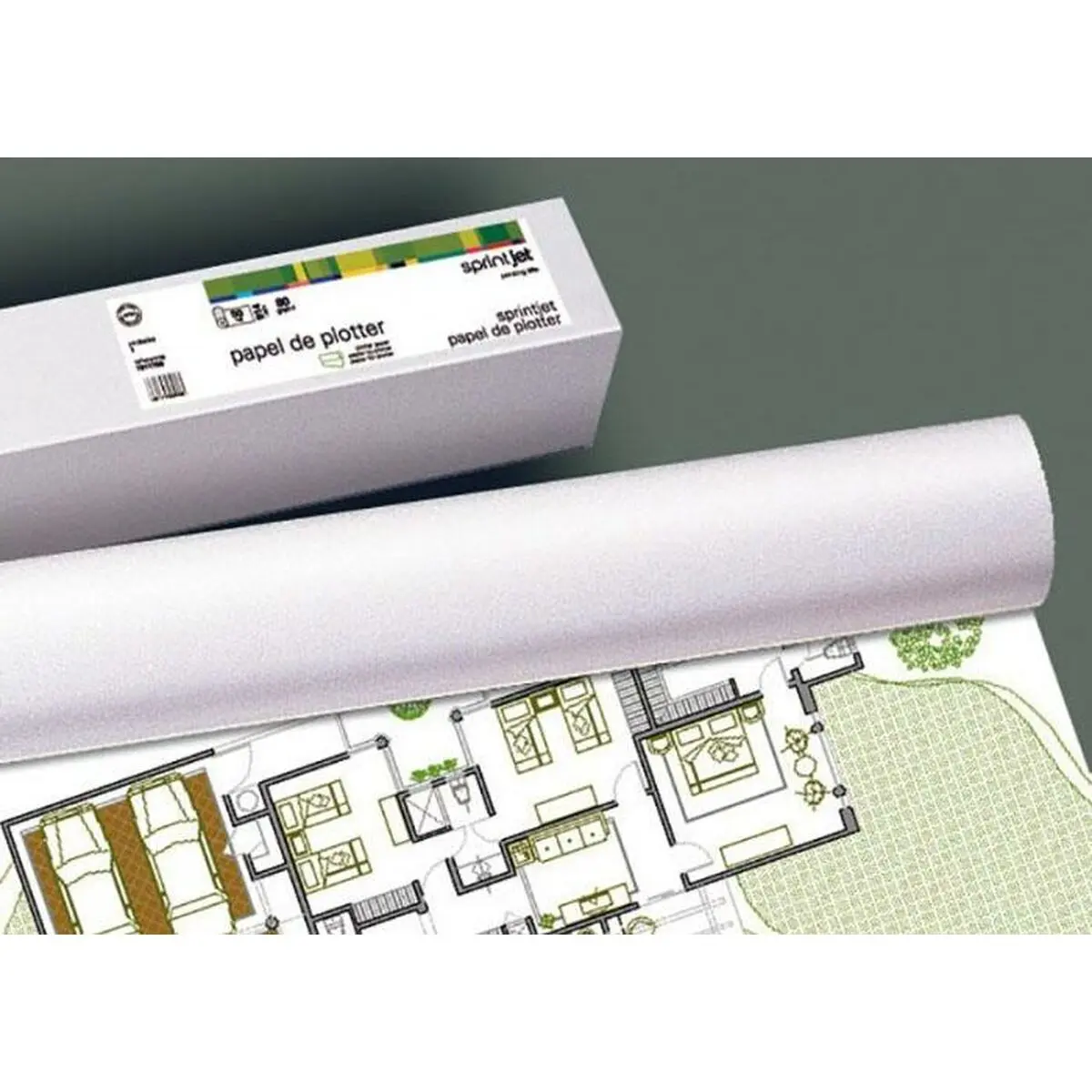 Rotolo di carta per Plotter Fabrisa 7910509B