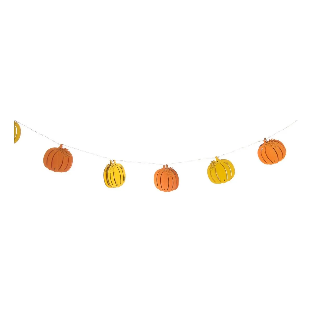 Decorazione per Halloween DKD Home Decor Zucca Ghirlanda