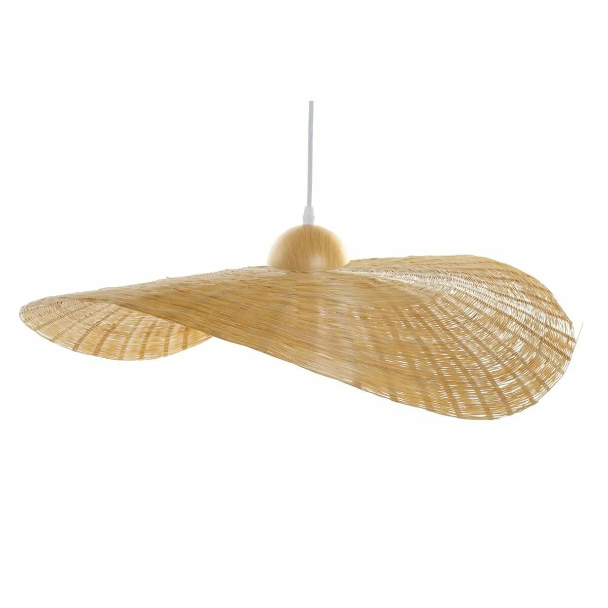 Lampadario DKD Home Decor 70 x 70 x 10 cm Naturale 220 V 40 W Picture hat