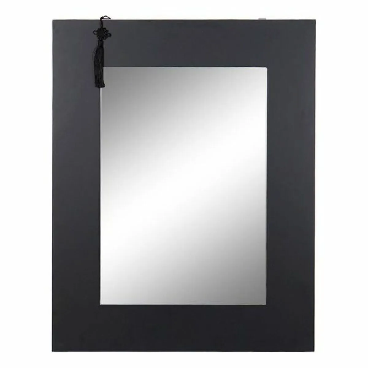 Specchio da parete DKD Home Decor MB-173731 Cristallo Nero MDF (70 x 2 x 90 cm)