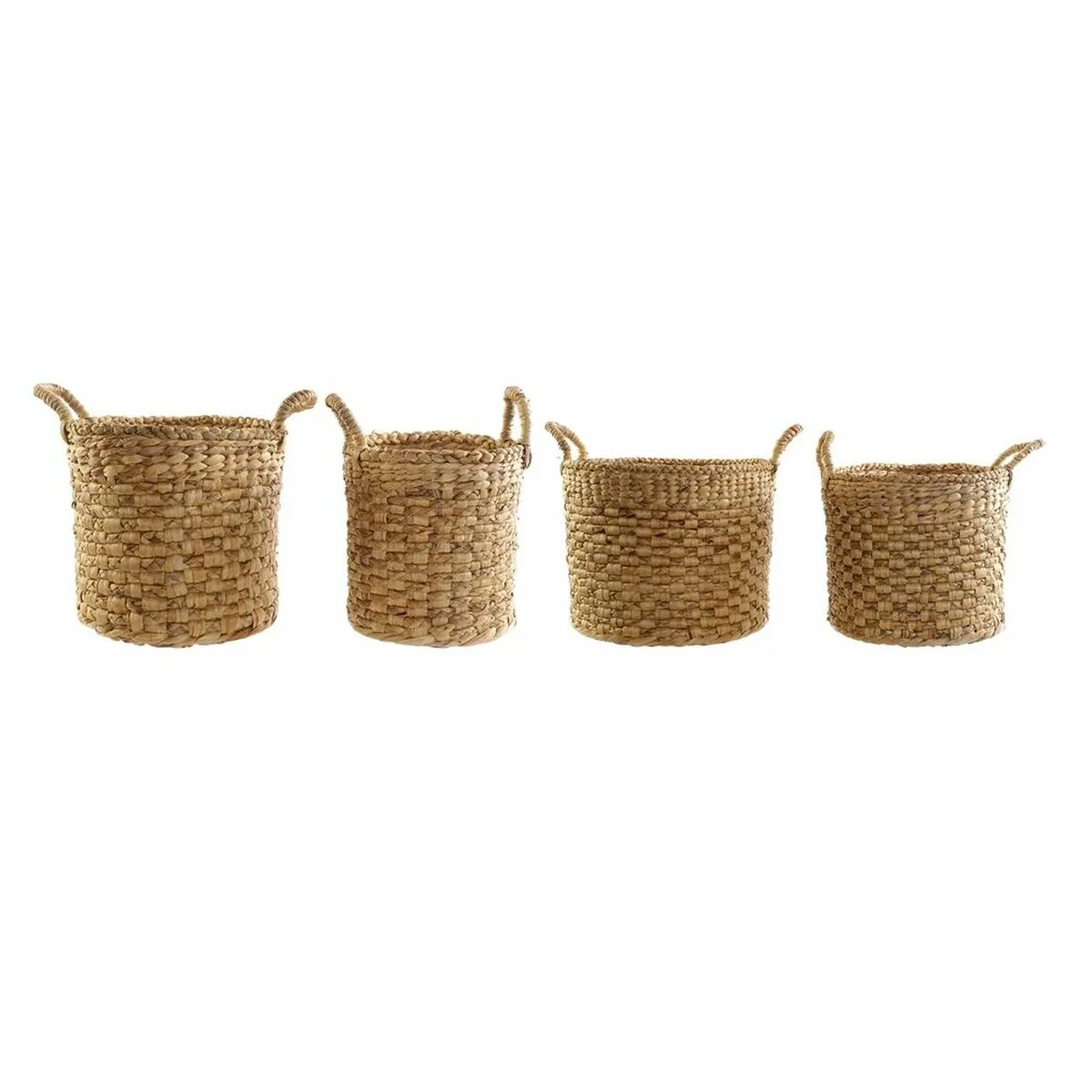 Set di Cestini DKD Home Decor Marrone Iuta (4 pcs)