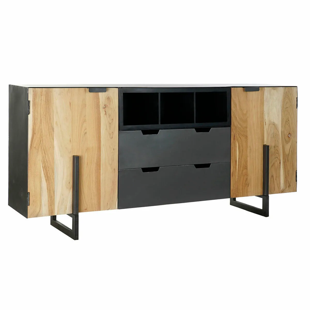 Credenza DKD Home Decor Metallo Acacia (195 x 40 x 90 cm)