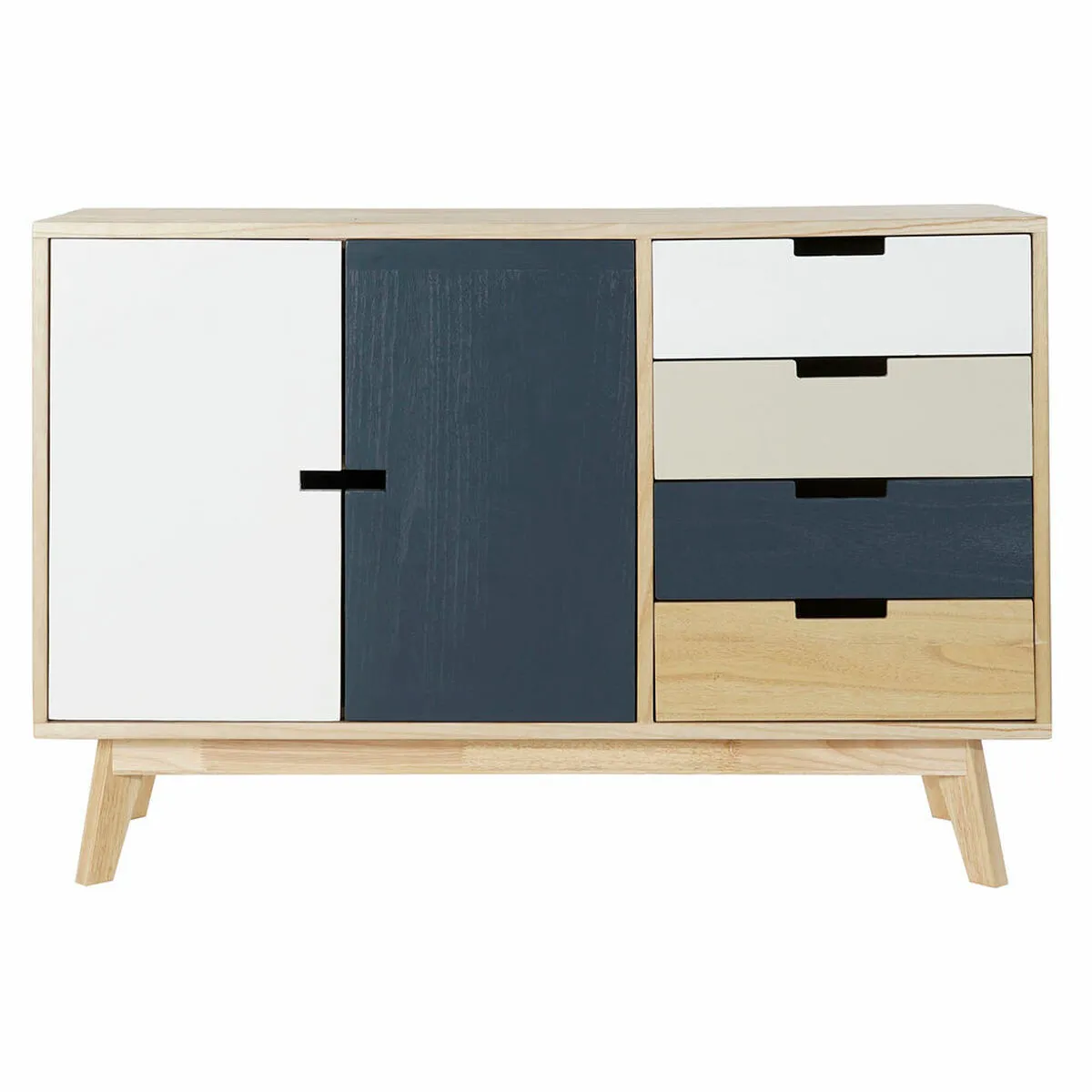 Credenza DKD Home Decor Legno di  paulownia Legno MDF (100 x 35 x 65 cm)