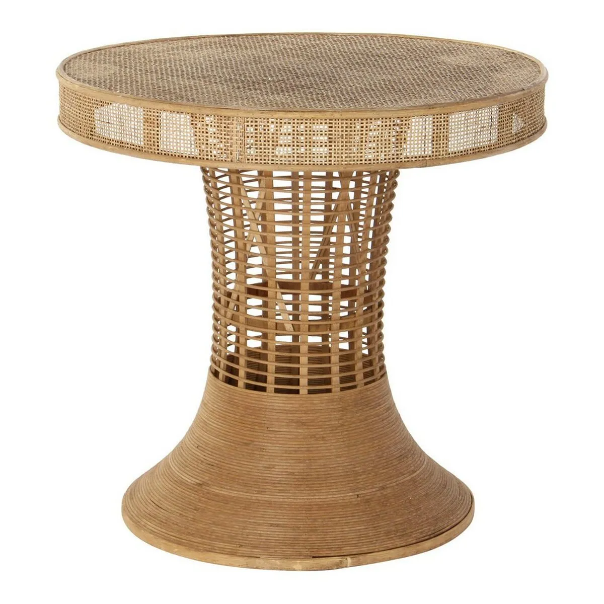 Tavolo Aggiuntivo DKD Home Decor Rattan (61 x 61 x 59 cm)