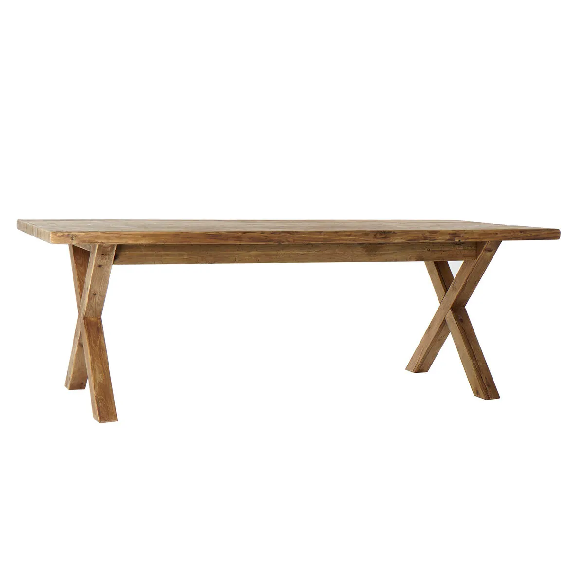 Tavolo da Pranzo DKD Home Decor Naturale Legno Riciclato 220 x 100 x 76 cm