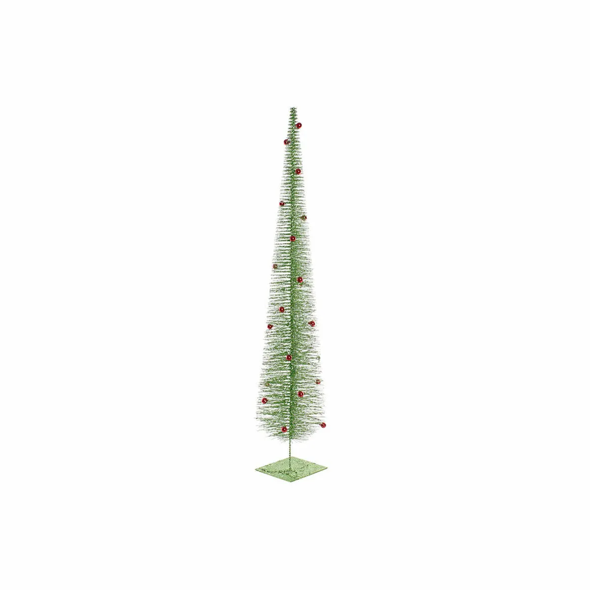 Albero di Natale DKD Home Decor Rosso Verde Plastica 22 x 22 x 120 cm