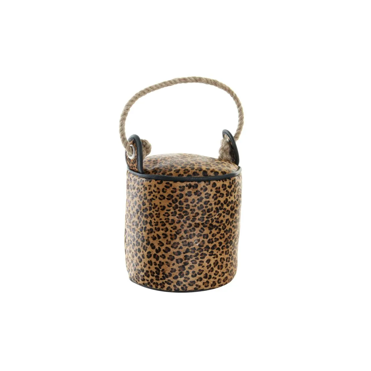 Fermaporta DKD Home Decor Leopardo 19 x 19 x 19 cm