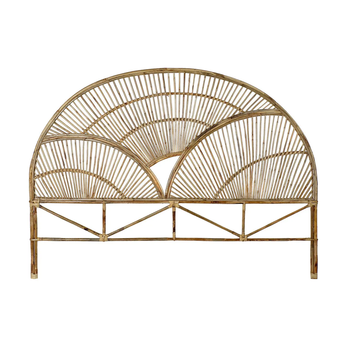 Testiera del Letto DKD Home Decor Naturale Rattan (178 x 4 x 128 cm)