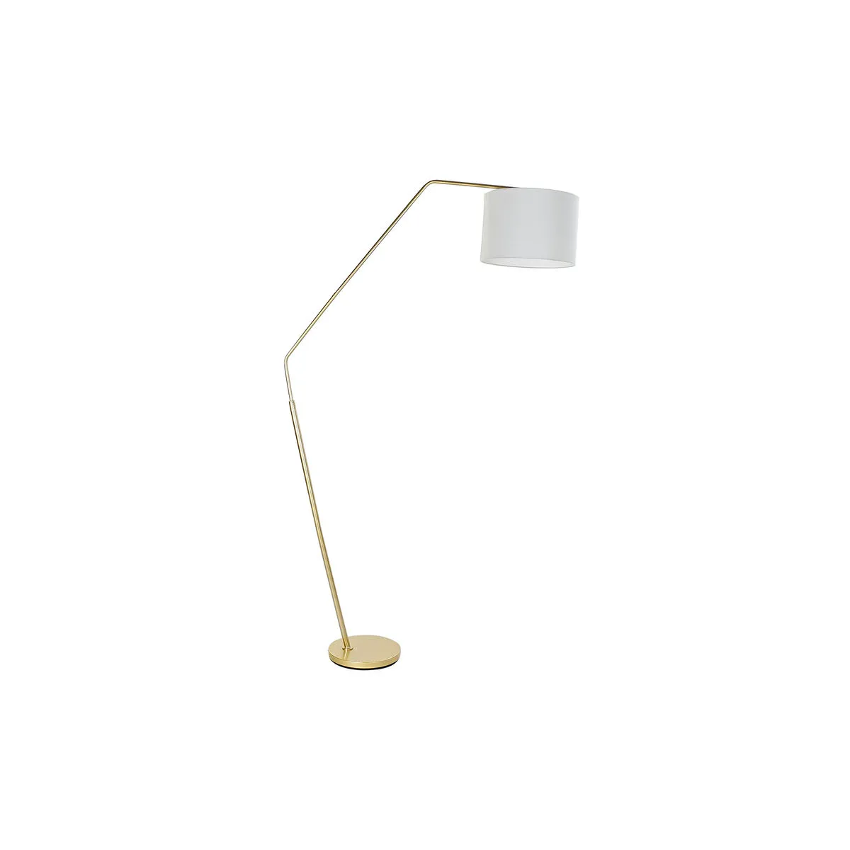 Lampada da Terra DKD Home Decor 91 x 31 x 196 cm Dorato Metallo Arancio Bianco Plastica 220 V 50 W