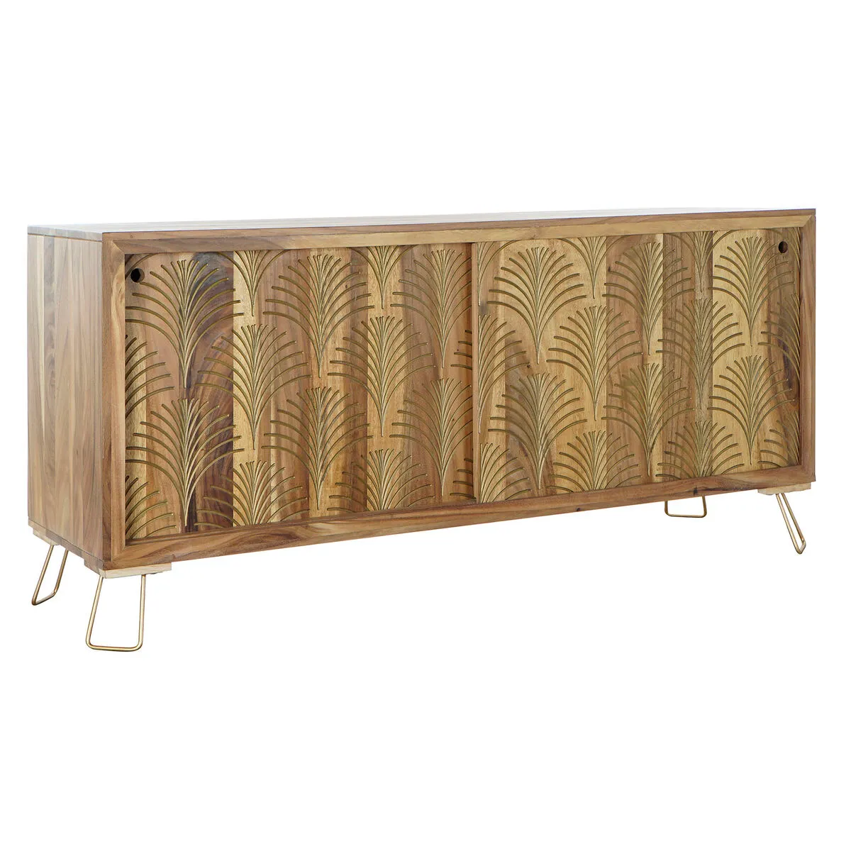 Credenza DKD Home Decor Metallo Palissandro (160 x 45 x 75 cm) (160 cm)