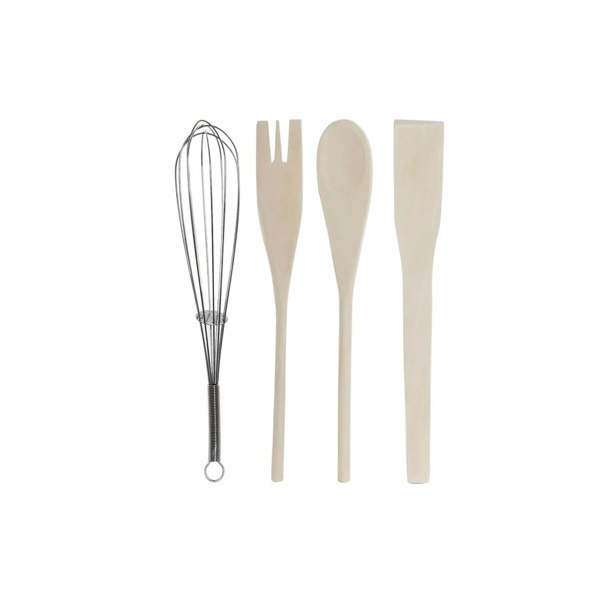 Contenitore per Utensili da Cucina DKD Home Decor Bianco Verde 1 L 11,5 x 11 x 15 cm