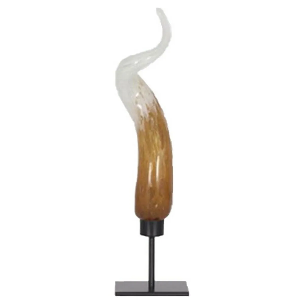 Statua Decorativa DKD Home Decor ‎S3021635 Cristallo Metallo Bicolore (16,5 x 8 x 47 cm)