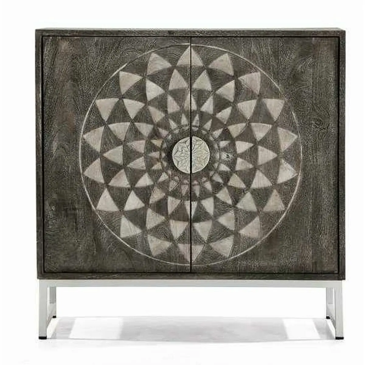 Credenza DKD Home Decor Metallo Legno di mango (81 x 38 x 81 cm)