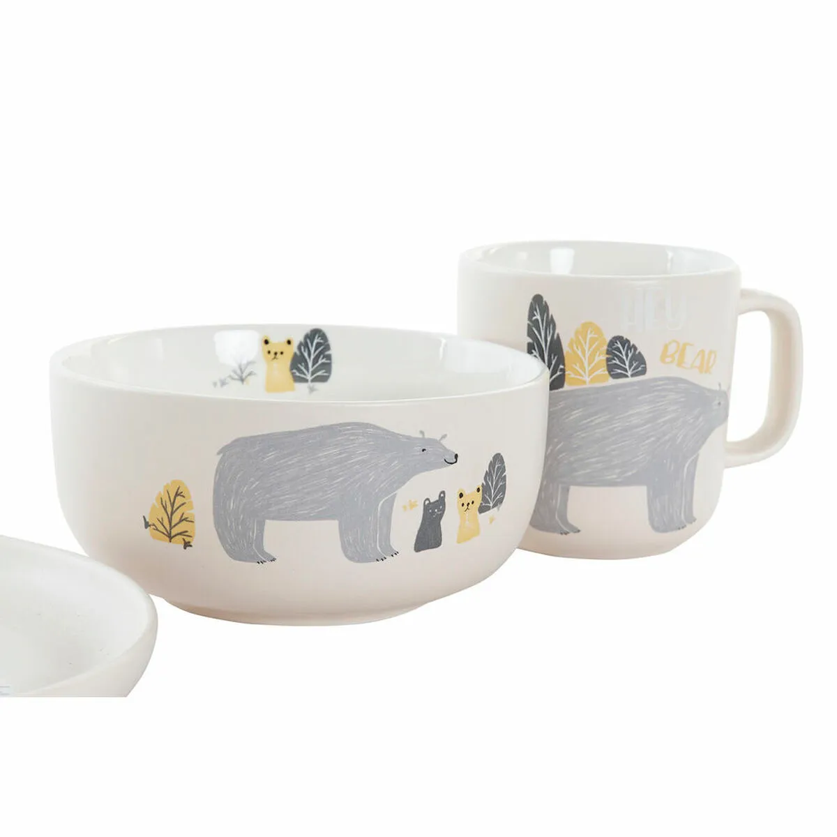 Set di Accessori per Bambini DKD Home Decor Orso