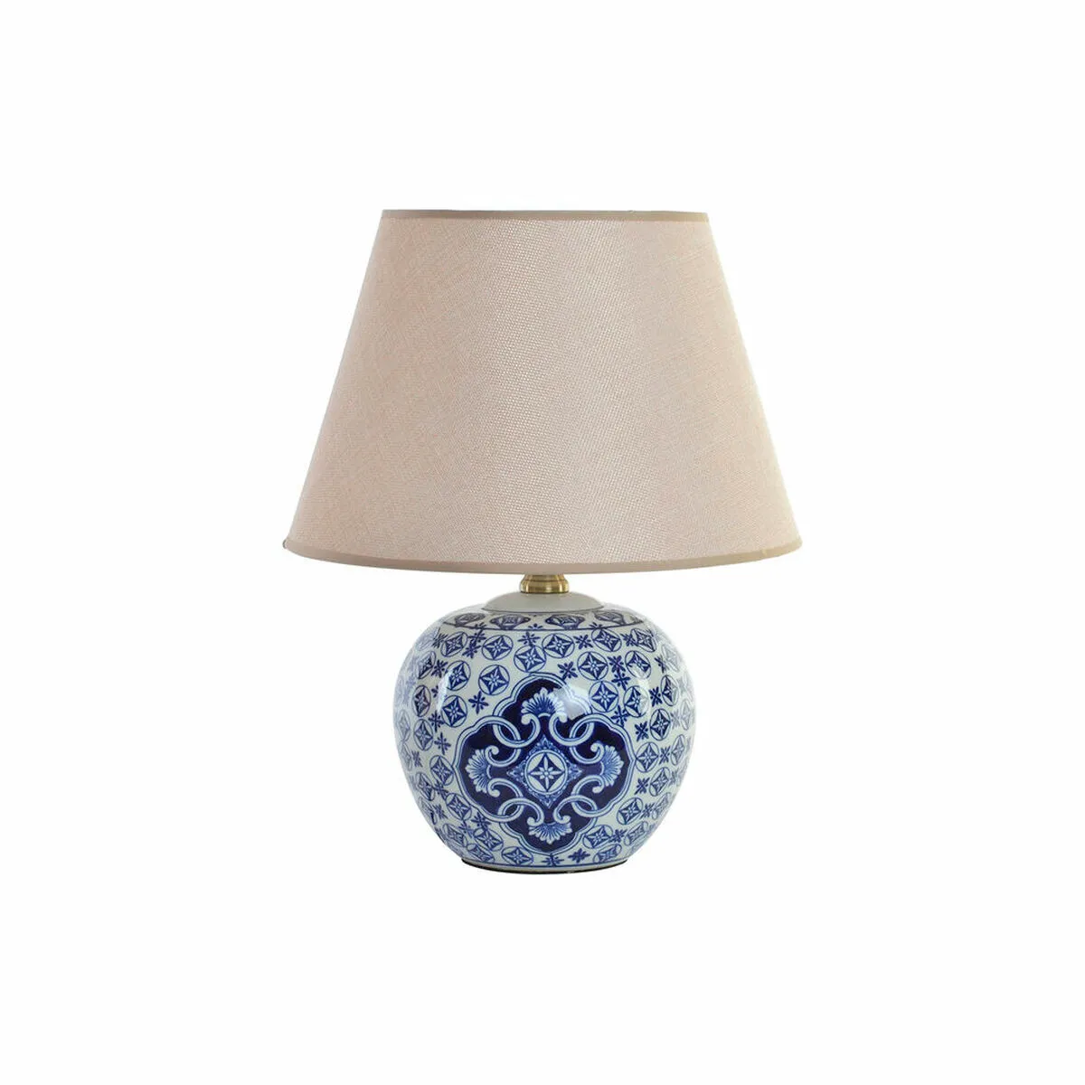 Lampada da tavolo DKD Home Decor Azzurro 220 V 60 W Orientale (34 x 34 x 43 cm)