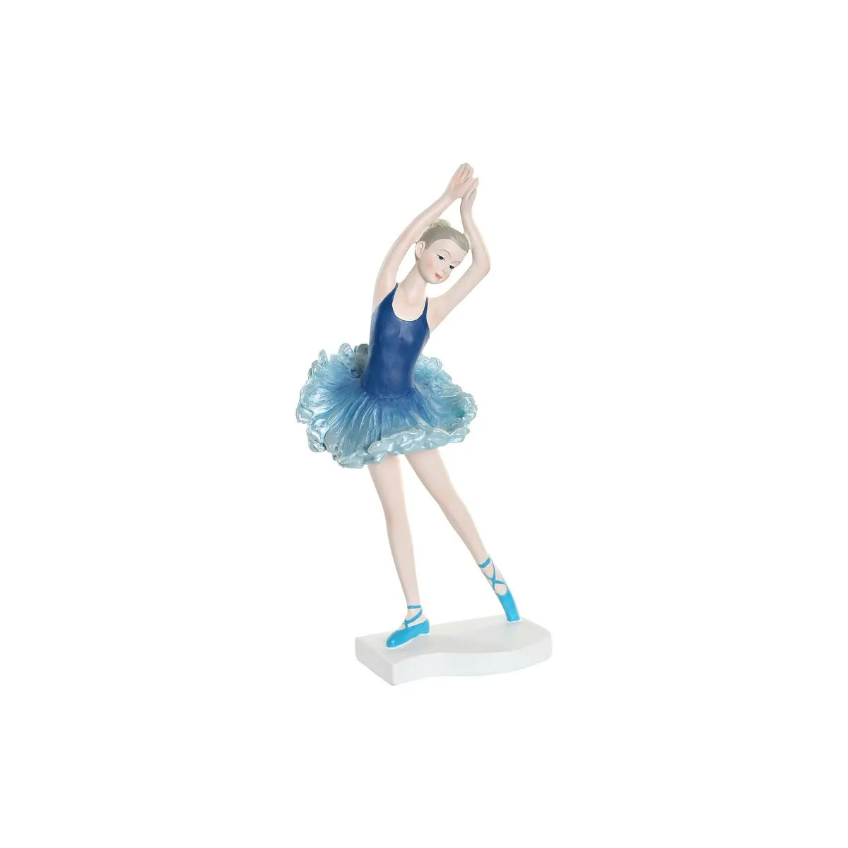 Statua Decorativa DKD Home Decor Azzurro Romantico Ballerina Classica 11 x 6 x 23 cm