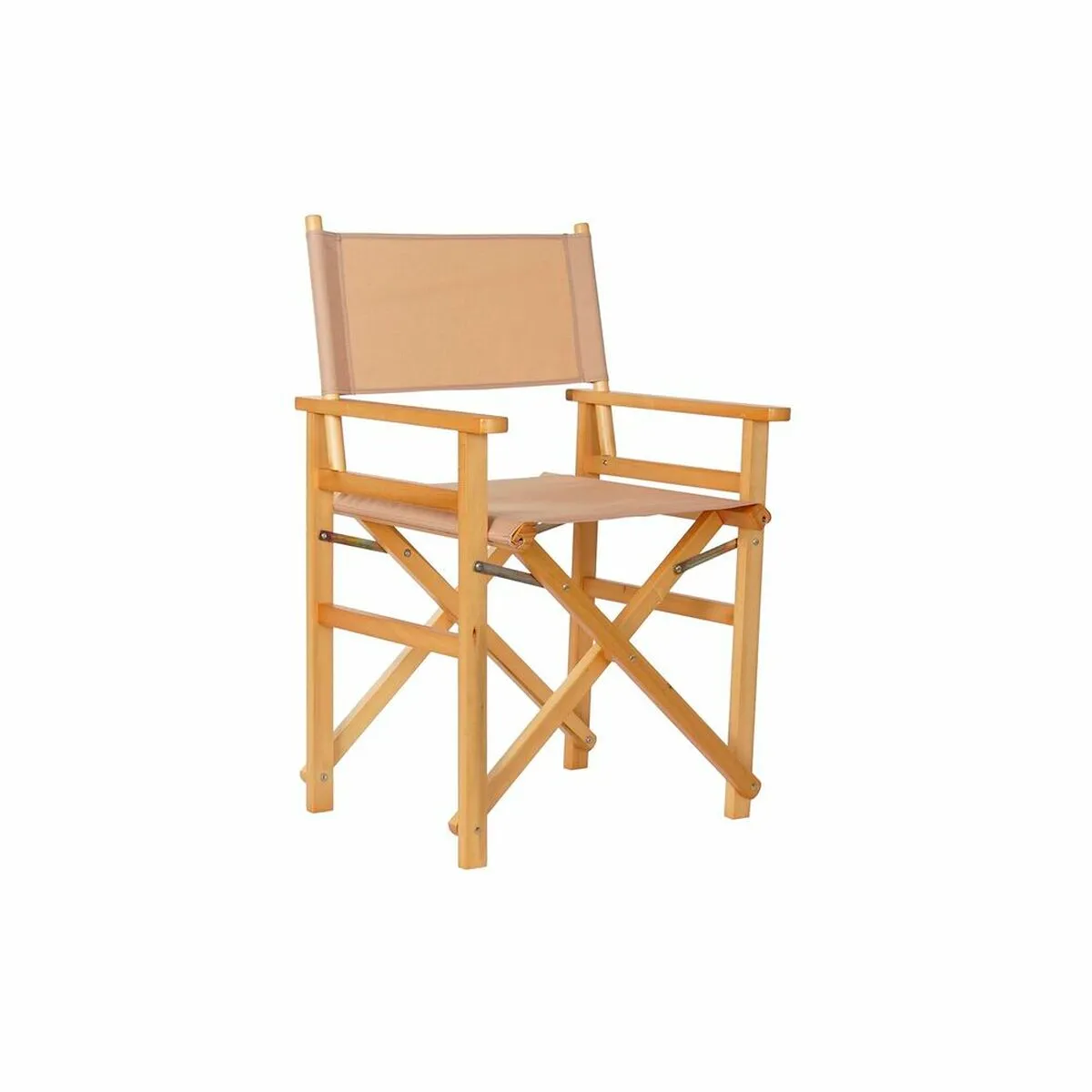 Sedia da giardino DKD Home Decor Marrone Naturale Pino 56 x 48 x 87 cm (56 x 48 x 87 cm)