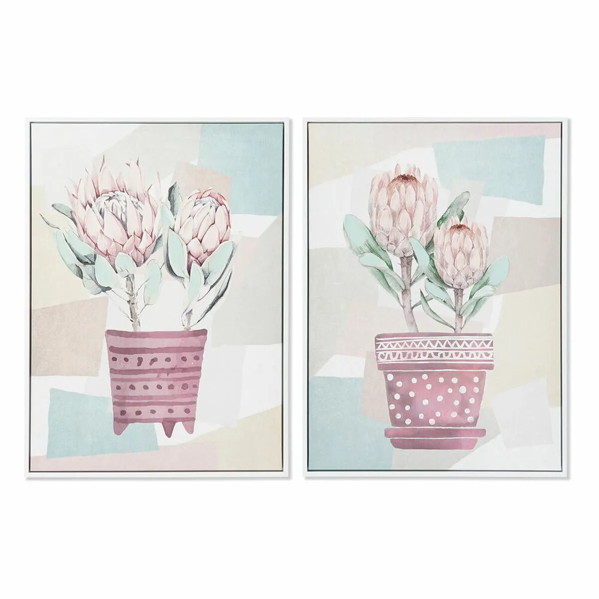 Quadro DKD Home Decor Scandinavo 53 x 4,5 x 73 cm (2 Unità)