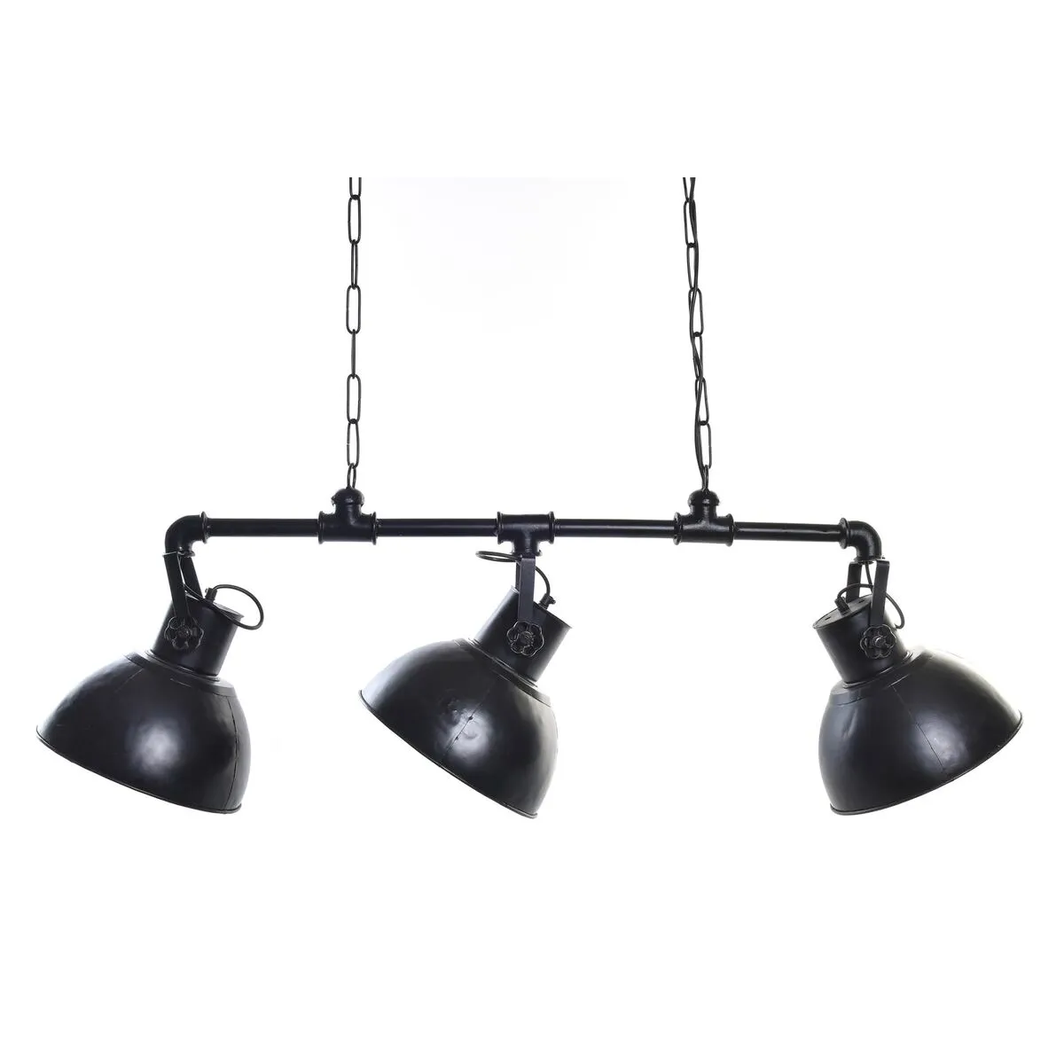 Lampadario DKD Home Decor 114 x 29 x 42 cm Nero Metallo 50 W