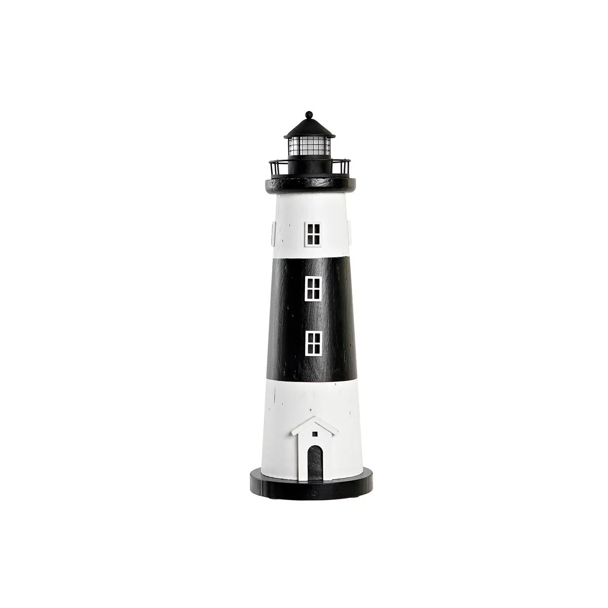 Decorazione luminosa DKD Home Decor Legno Faro 15 x 15 x 46 cm