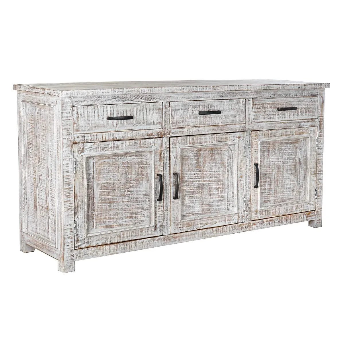 Credenza DKD Home Decor Bianco Legno di mango (165 x 45 x 80 cm)