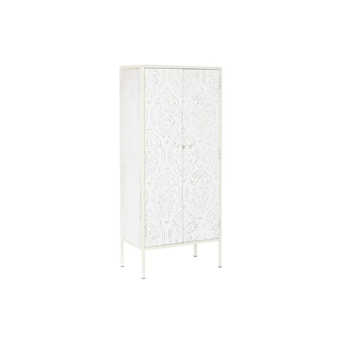 Armadio DKD Home Decor   Abete Legno MDF Bianco 60 x 34 x 138 cm