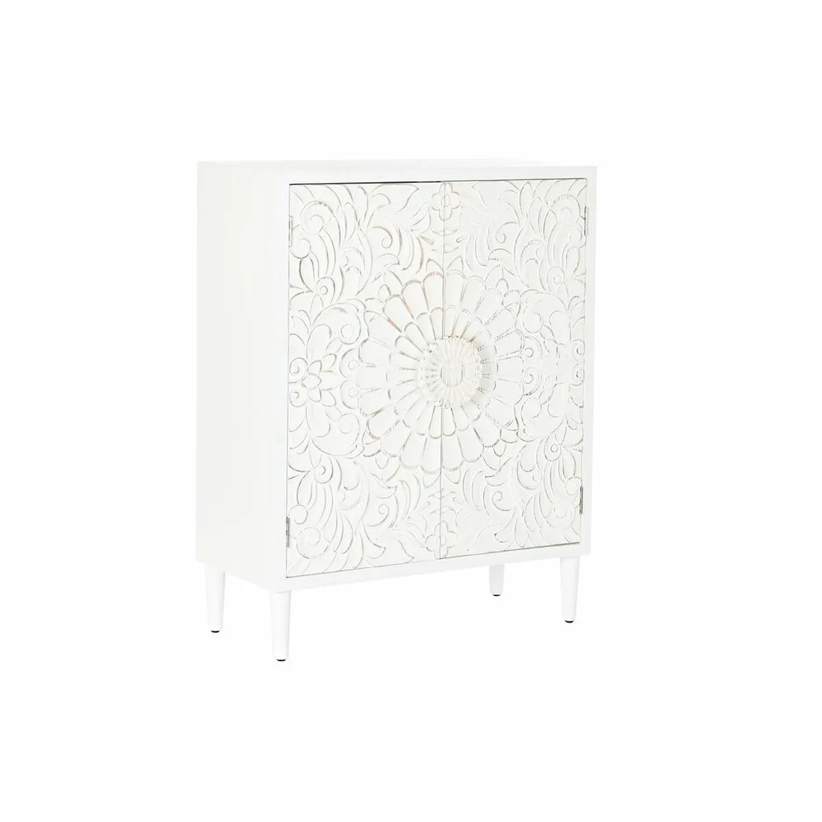 Credenza DKD Home Decor   Bianco Abete Legno MDF 80 x 38 x 102 cm