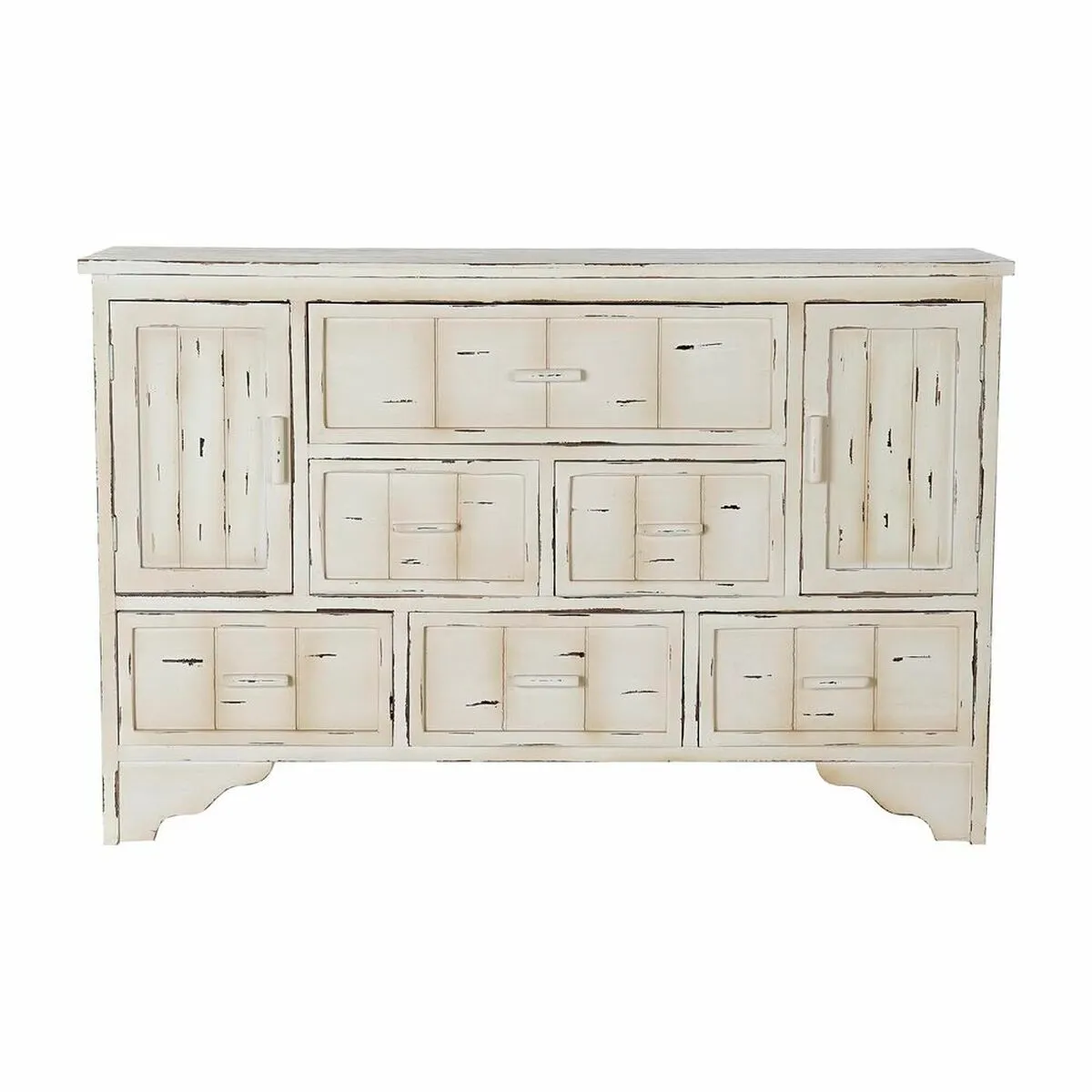 Credenza DKD Home Decor Legno MDF Bianco 120 x 34,5 x 77 cm