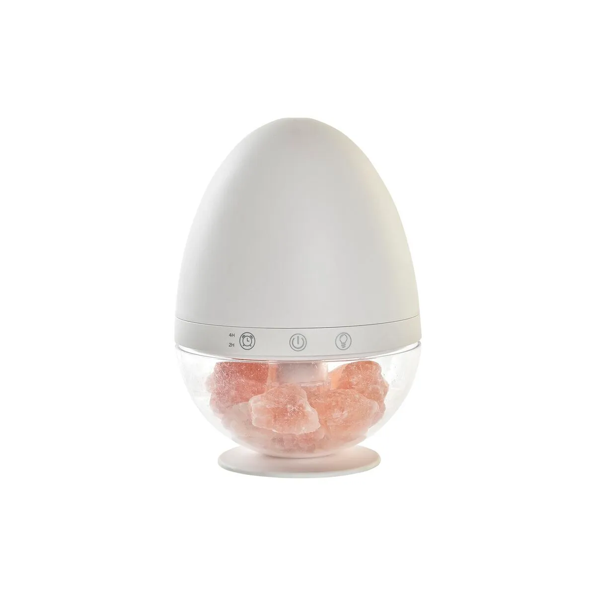 Diffusore di Oli Essenziali DKD Home Decor Luce LED Con Sale (13,5 x 13,5 x 19 cm) (300 ml)