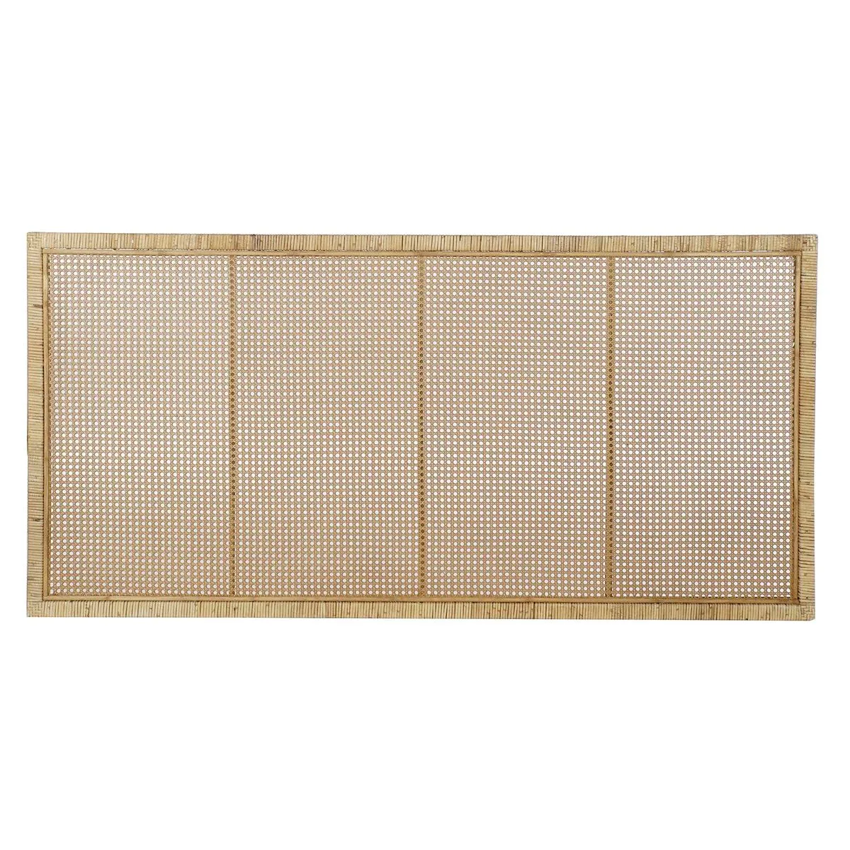 Testiera del Letto DKD Home Decor Marrone Rattan (160 x 3 x 80 cm)