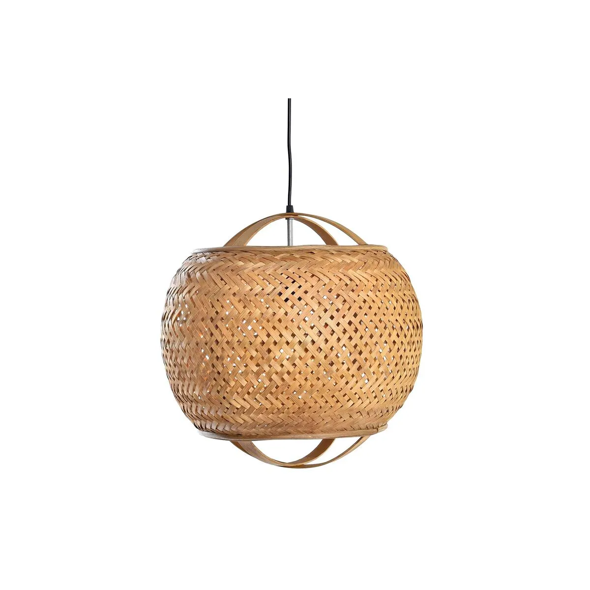 Lampadario DKD Home Decor Naturale 50 W (40 x 40 x 40 cm)