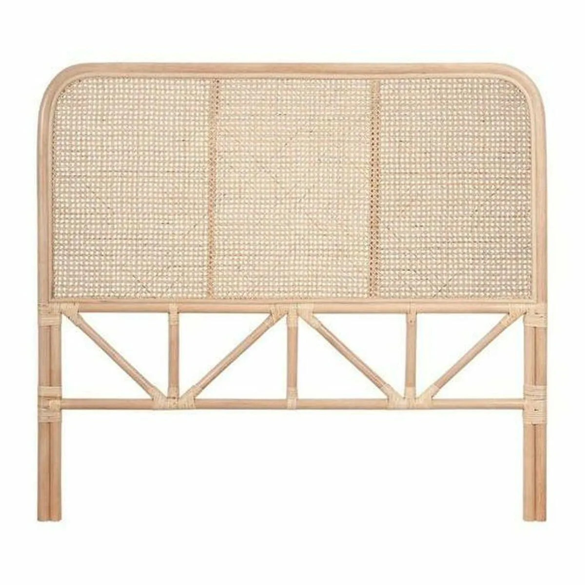 Testiera del Letto DKD Home Decor Naturale Rattan 178 x 4 x 128 cm 178 x 4 x 90 cm