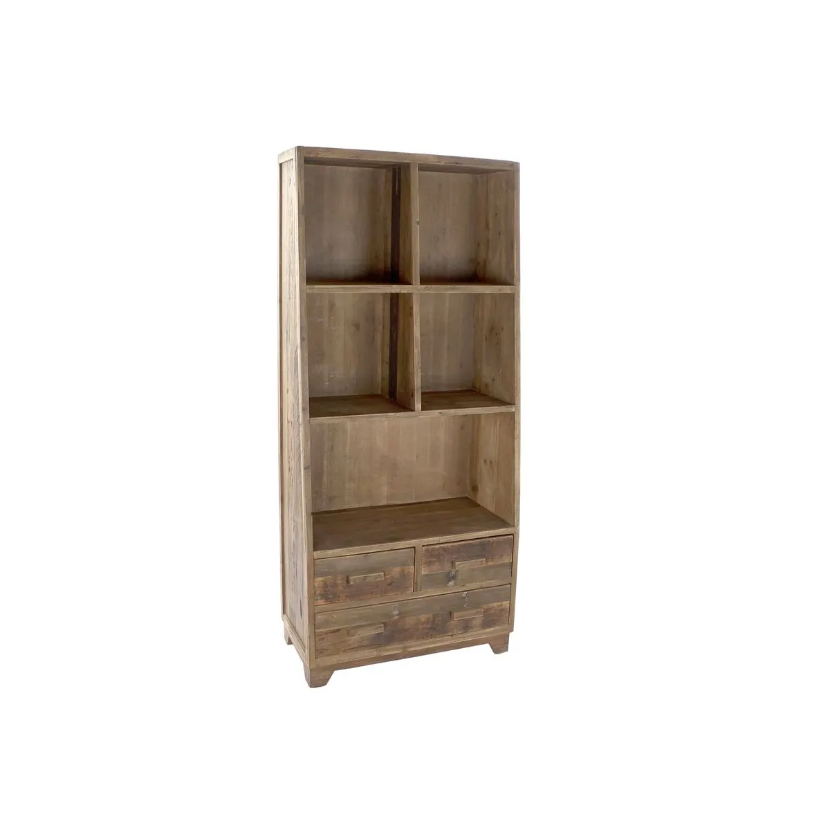 Scaffale DKD Home Decor Marrone Marrone scuro Legno Riciclato (80 x 41 x 181 cm)