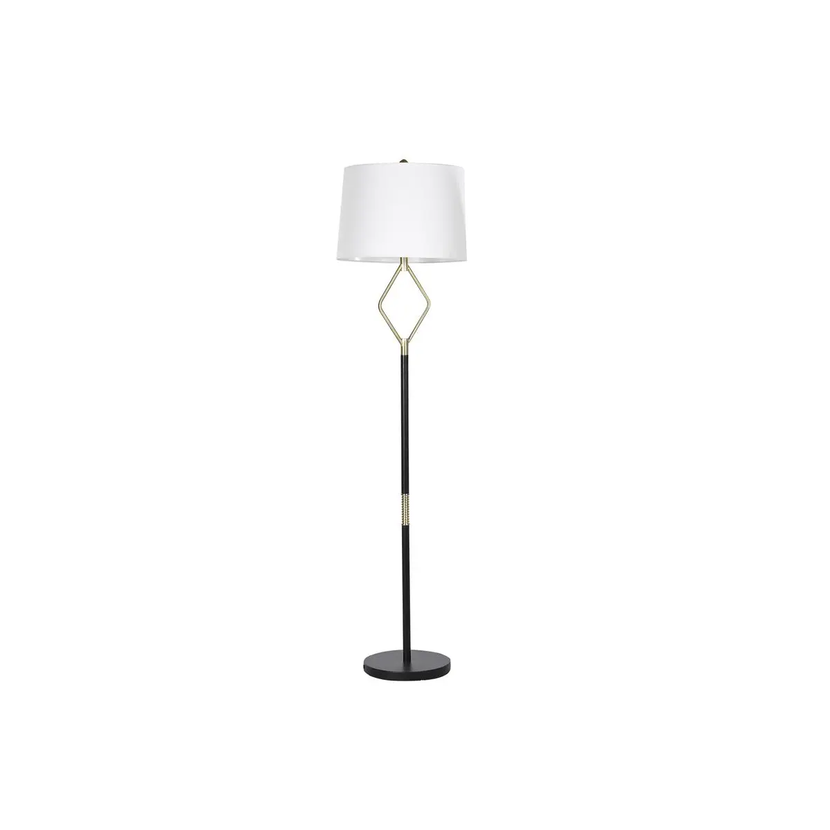 Lampada da Terra DKD Home Decor Nero Metallo 50 W 220 V 41 x 41 x 161 cm