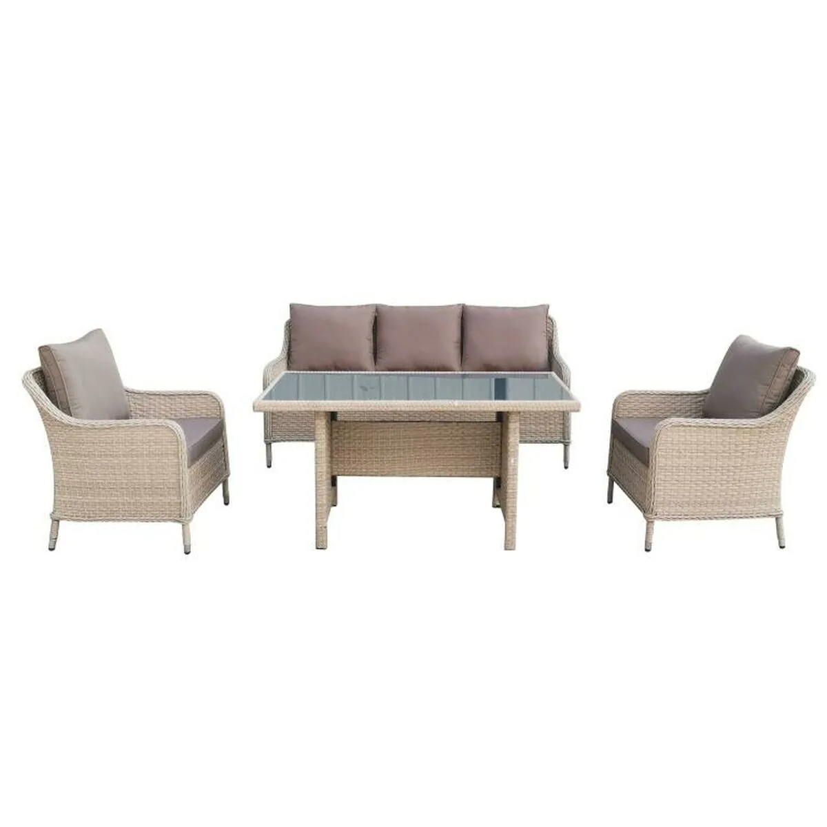 Set Tavolo con 3 Sedie DKD Home Decor 175 x 73 x 81 cm