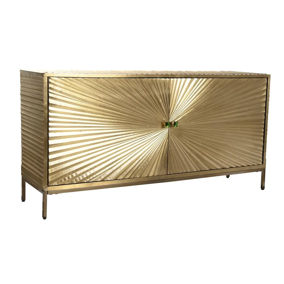 Credenza DKD Home Decor Dorato Ottone Legno di mango 160 x 40 x 80 cm